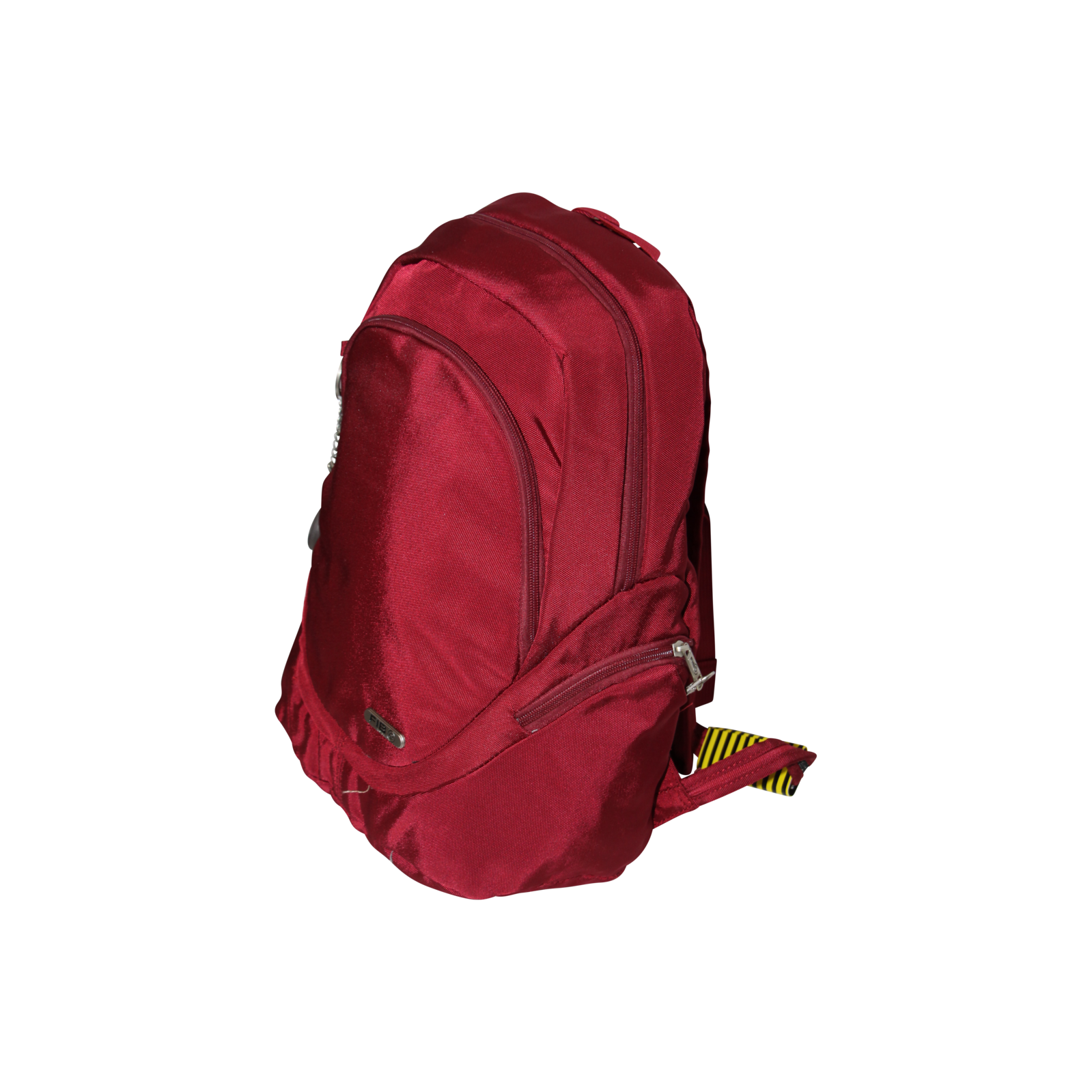 FIB Mens Backpack Travel Rucksack Shoulder Bag - Burgundy