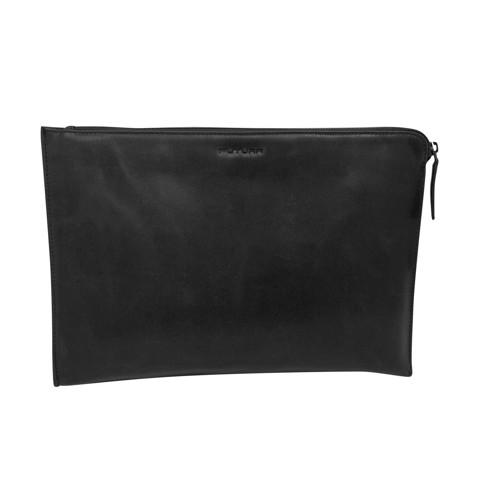 Futura Mens Document Satchel College School Office Travel Bag - Black