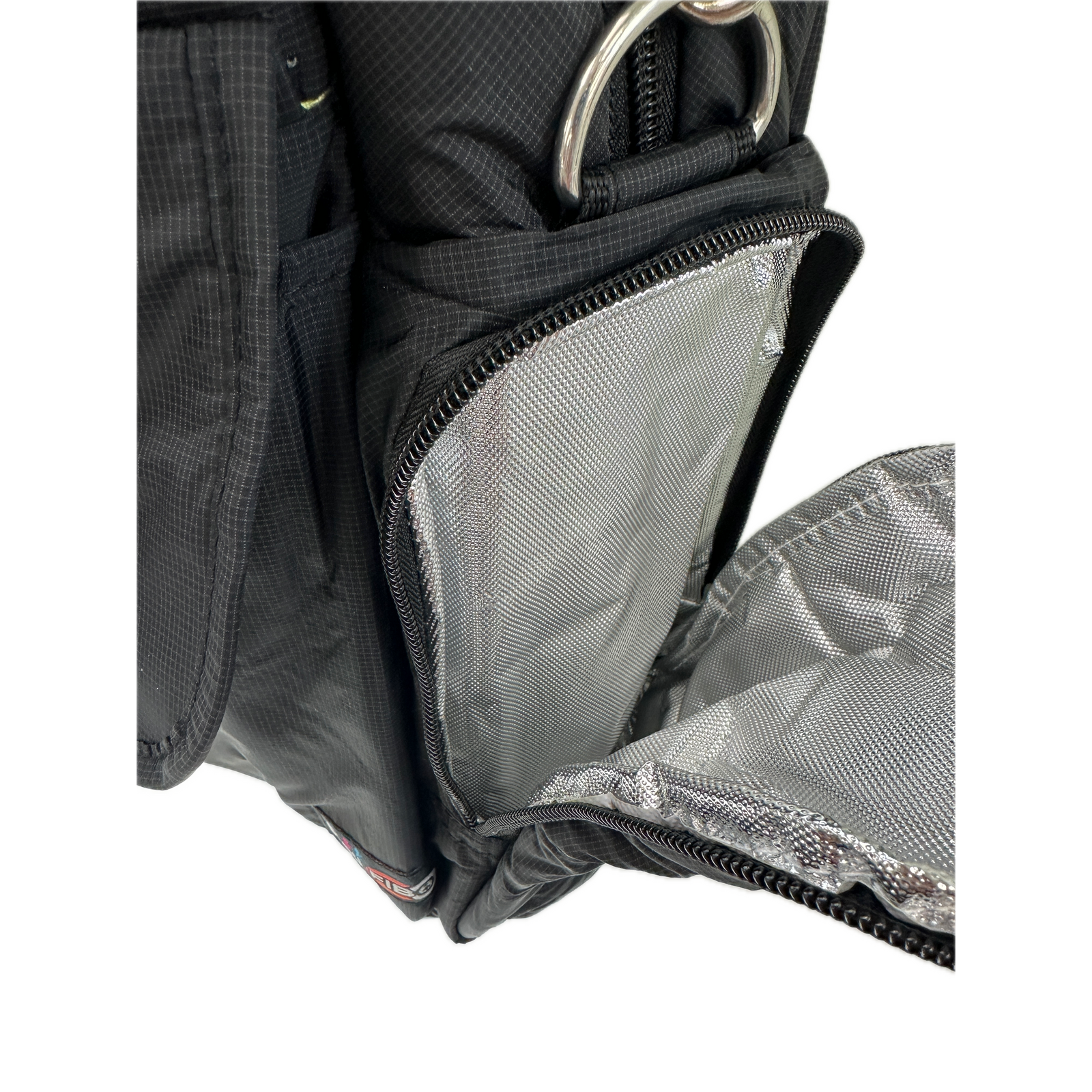 FIB Baby Nappy Bag Diaper Maternity Milk Mummy Changing Travel Tote - Black