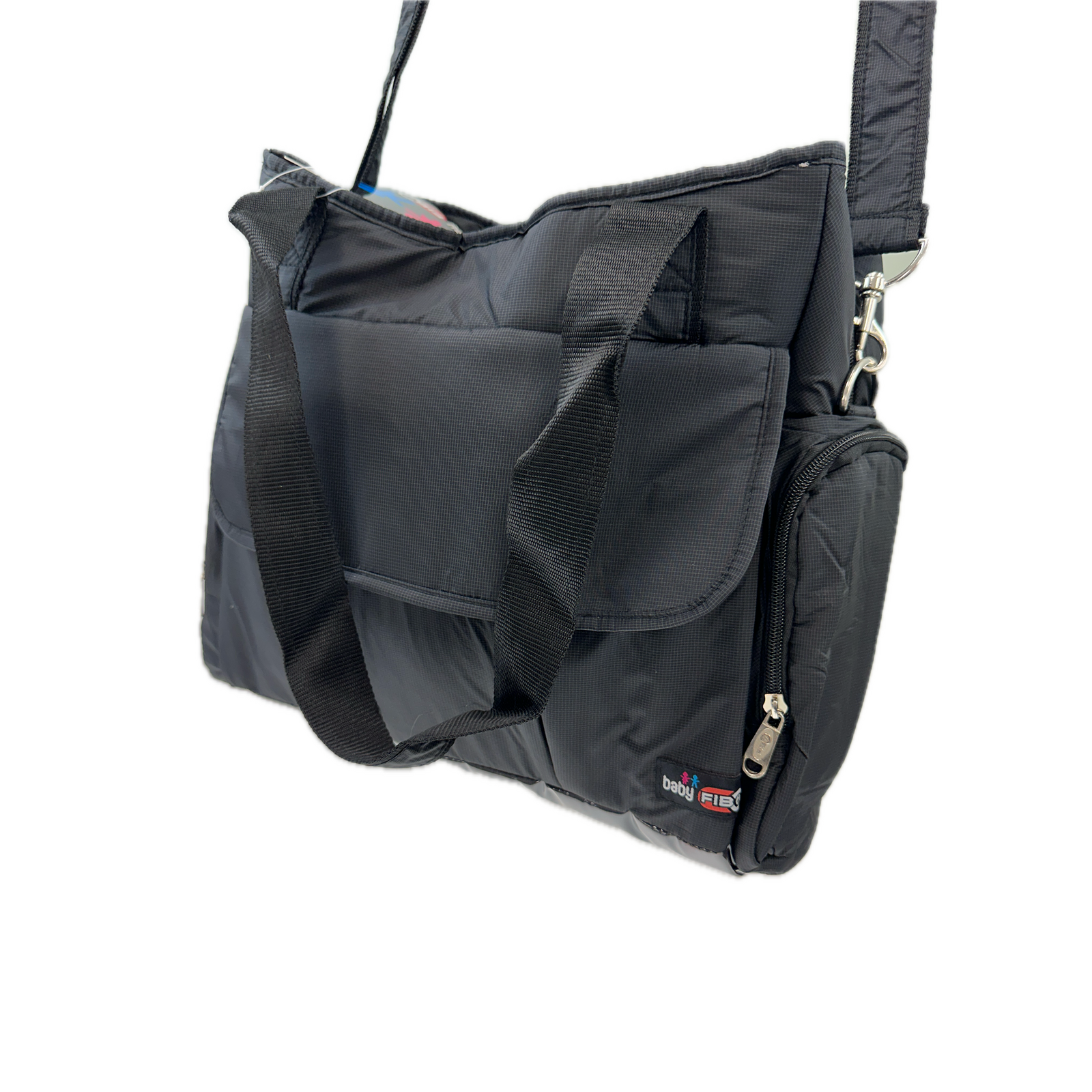 FIB Baby Nappy Bag Diaper Maternity Milk Mummy Changing Travel Tote - Black
