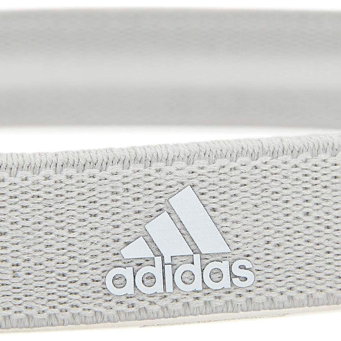 Adidas 3-Pack Sports Hair Bands Taining Stretch Headband - Black/Grey/Burgundy
