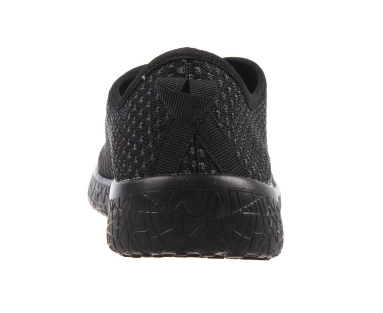 AEROSPORT Impress Womens Memory Foam Runners Sneakers Gym Knit Mesh - Black