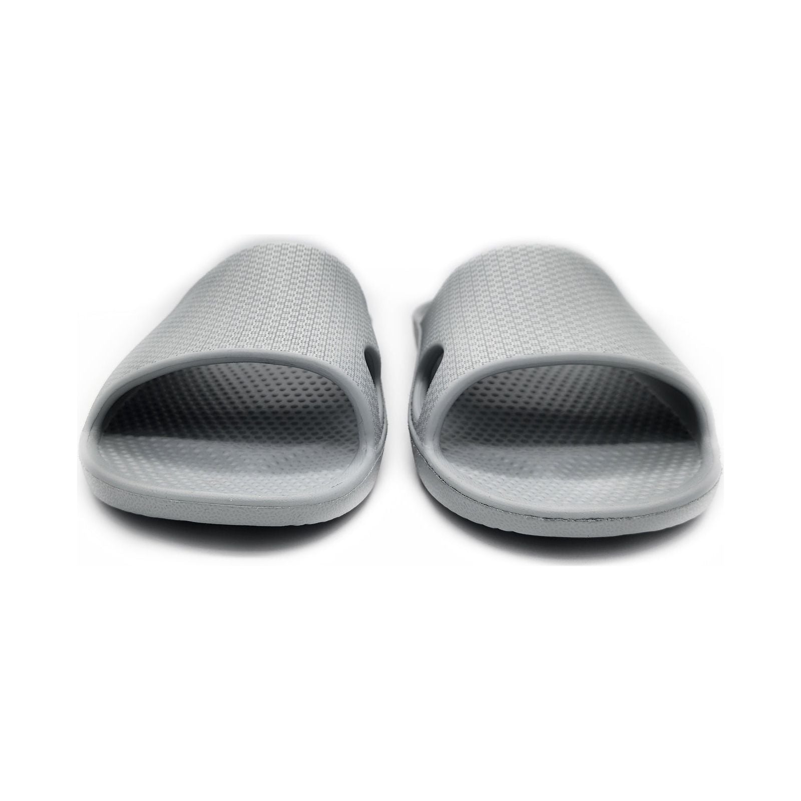 Archline Rebound Orthotic Slides Flip Flop Thongs Slip On Arch Support - Stone Grey - Euro 36