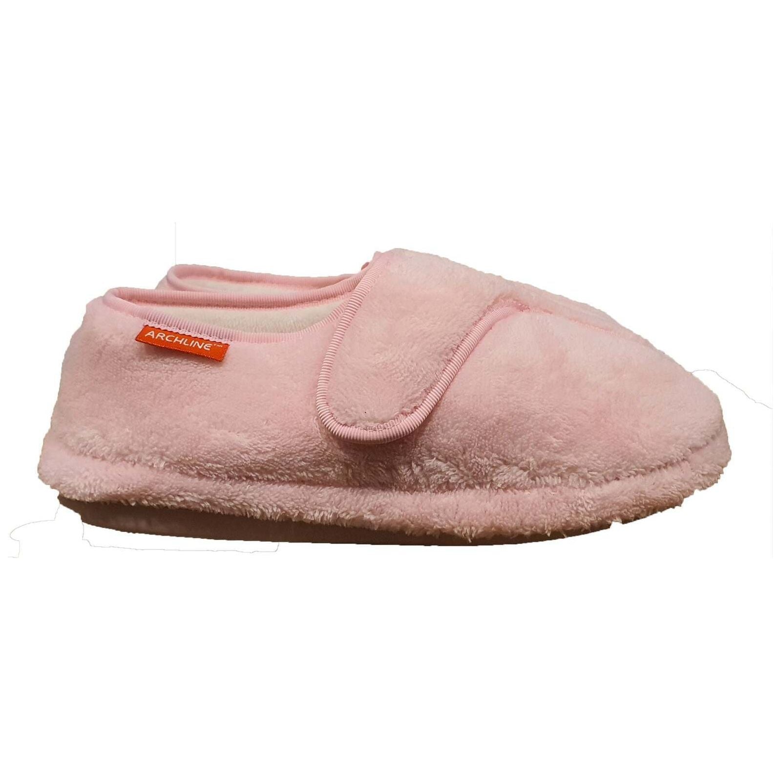 ARCHLINE Orthotic Plus Slippers Closed Scuffs Pain Relief Moccasins - Pink - EU 40