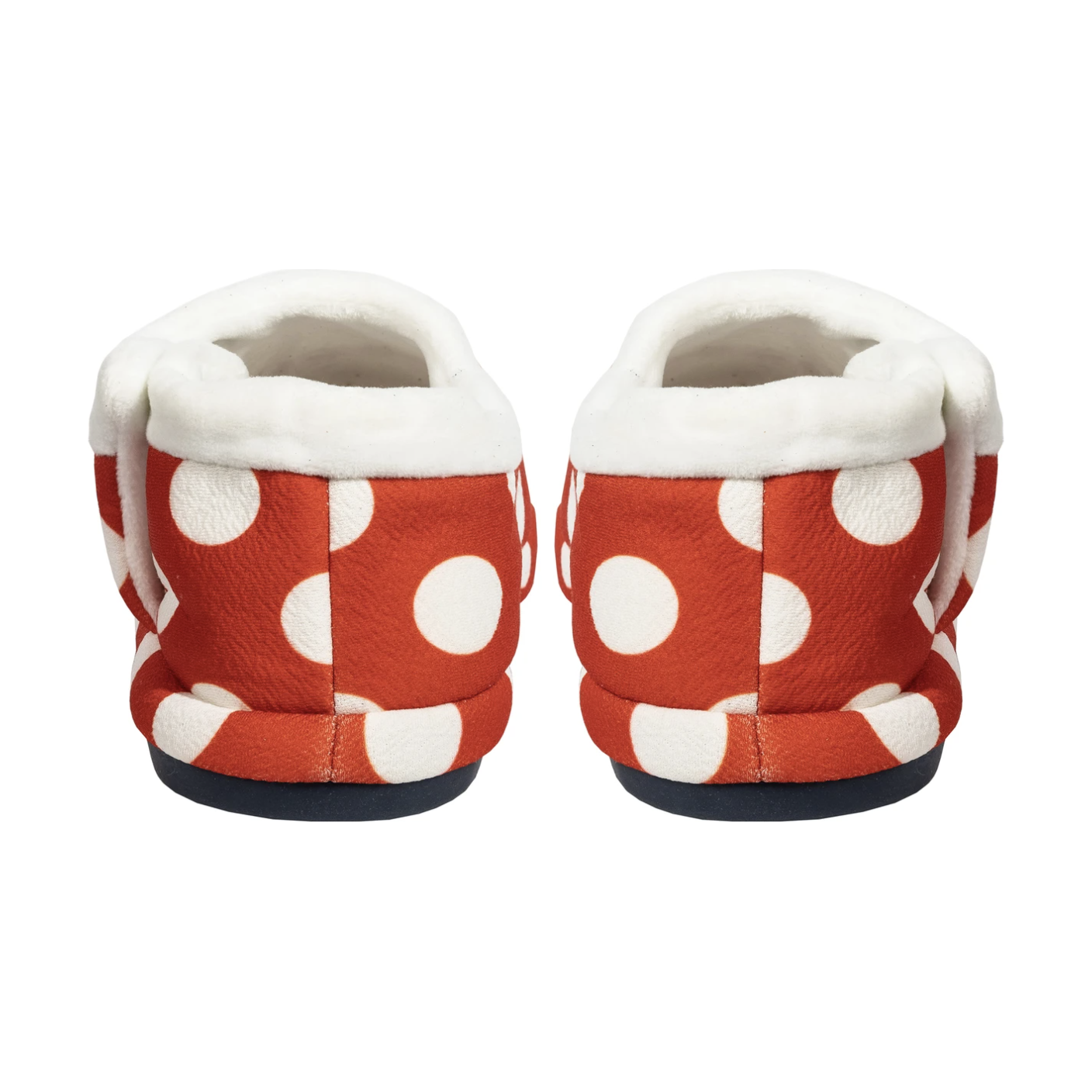 ARCHLINE Orthotic Slippers CLOSED Back Scuffs Moccasins Pain Relief - Red Polka Dots - EUR 39 (Womens US 8)