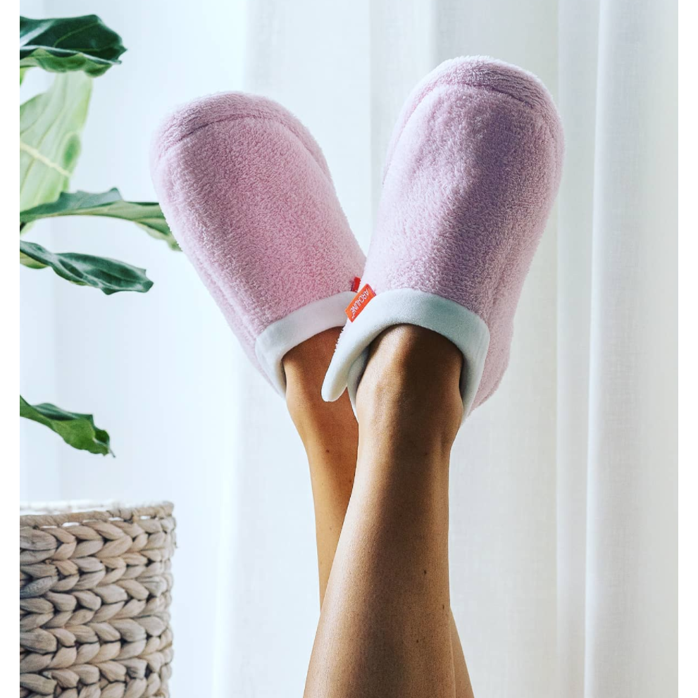ARCHLINE Orthotic Slippers Closed Scuffs Pain Relief Moccasins - Pink - EUR 35