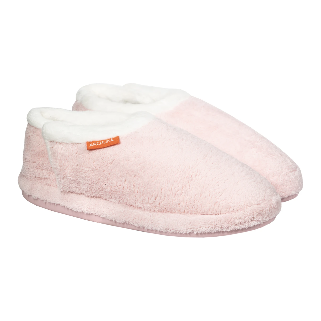 ARCHLINE Orthotic Slippers Closed Scuffs Pain Relief Moccasins - Pink - EUR 42