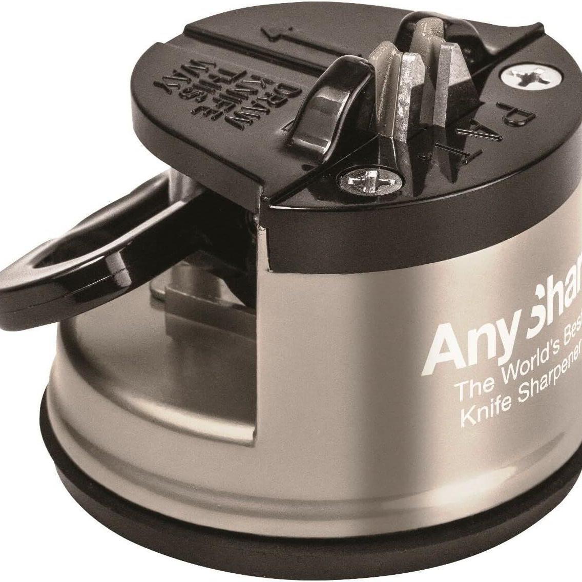 Any Sharp Pro Worlds Best Knife Sharpener for Knives Blades Scissors