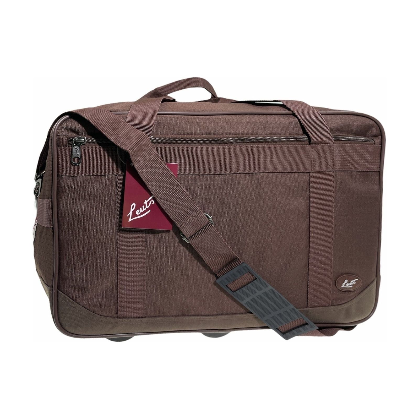 44L Foldable Duffel Bag Gym Sports Luggage Travel Foldaway School Bags - Rust