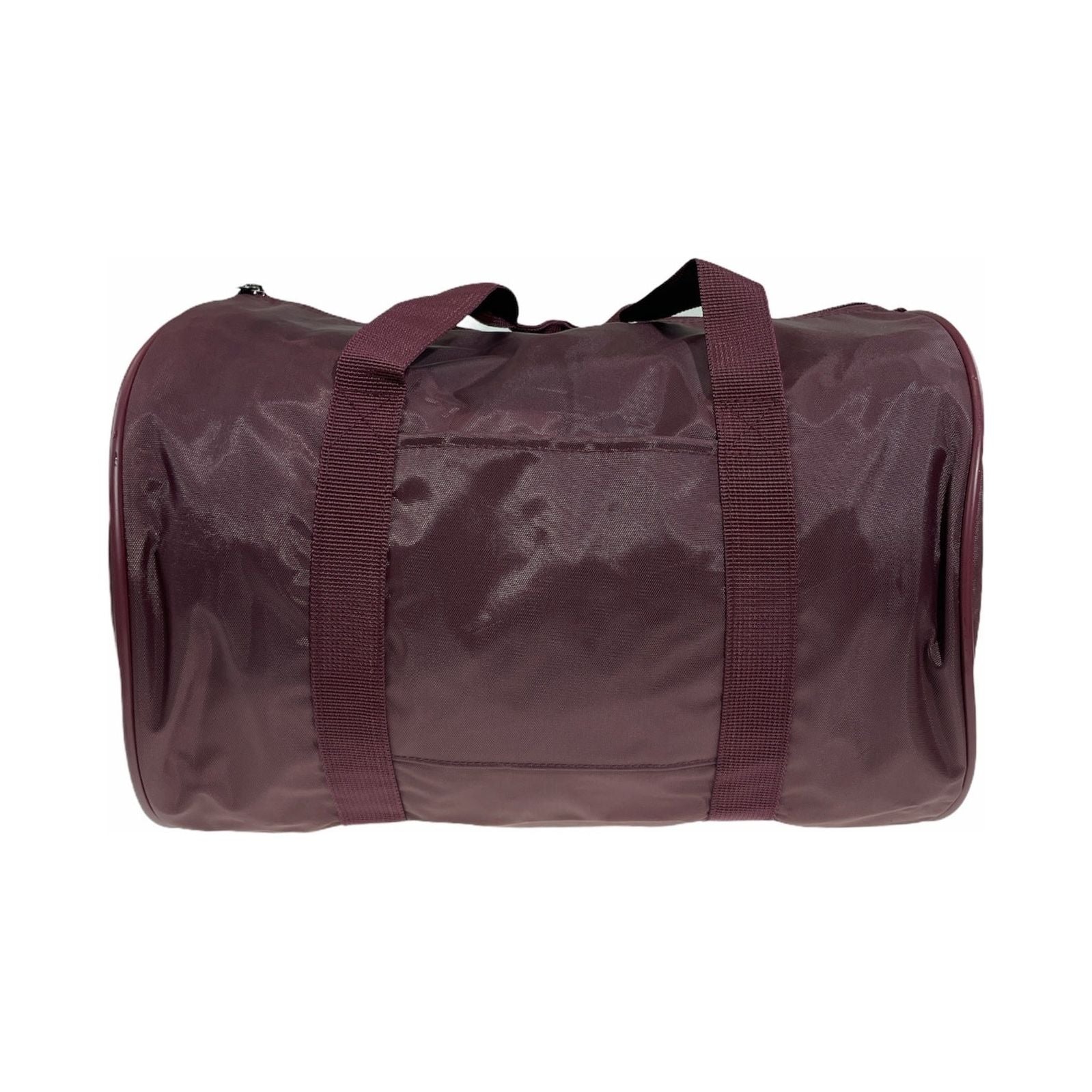Travel Foldable Duffel Bag Gym Sports Luggage Foldaway School Bags - Maroon