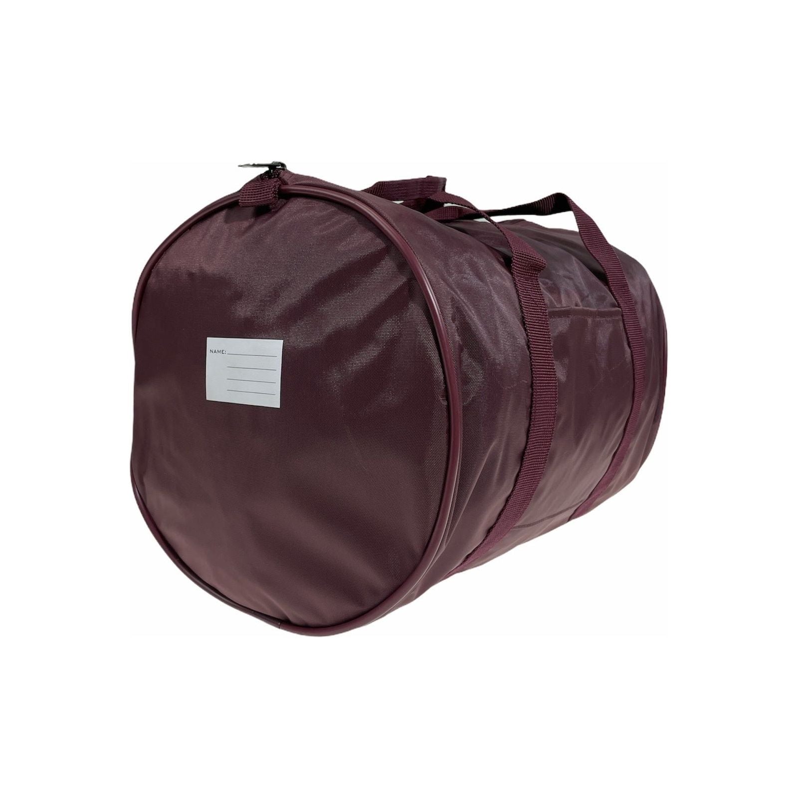 Travel Foldable Duffel Bag Gym Sports Luggage Foldaway School Bags - Maroon
