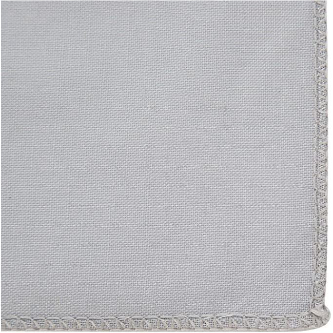 BANDANA Paisley 100% COTTON Head Wrap Durag Bandanna Summer Biker Scarf Mask - Grey (Plain)