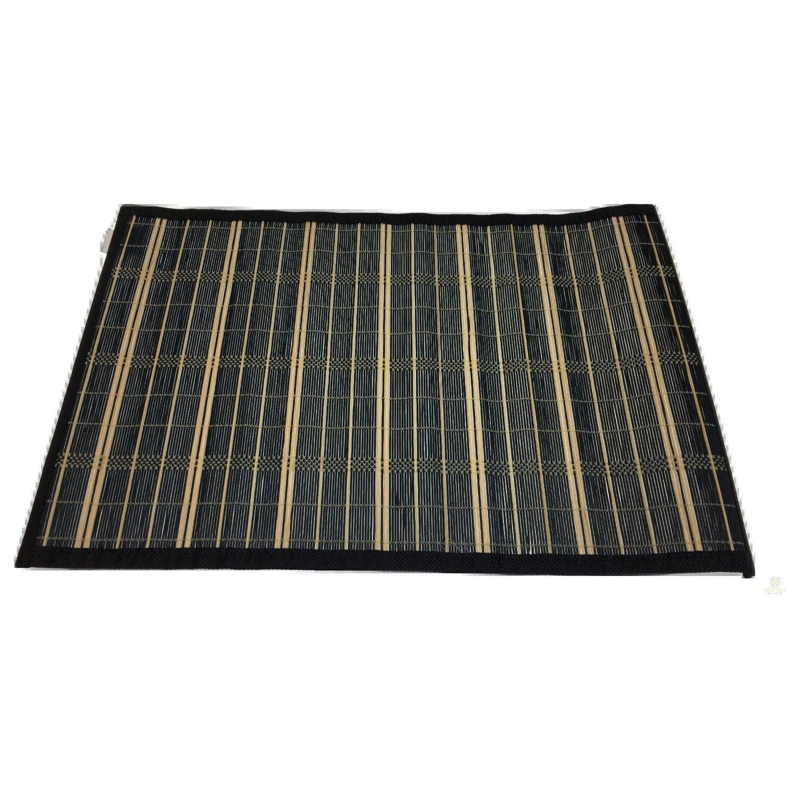 Set of 8 BAMBOO PLACEMATS Dinner Table Decor Party Natural Party 45x30cm BULK