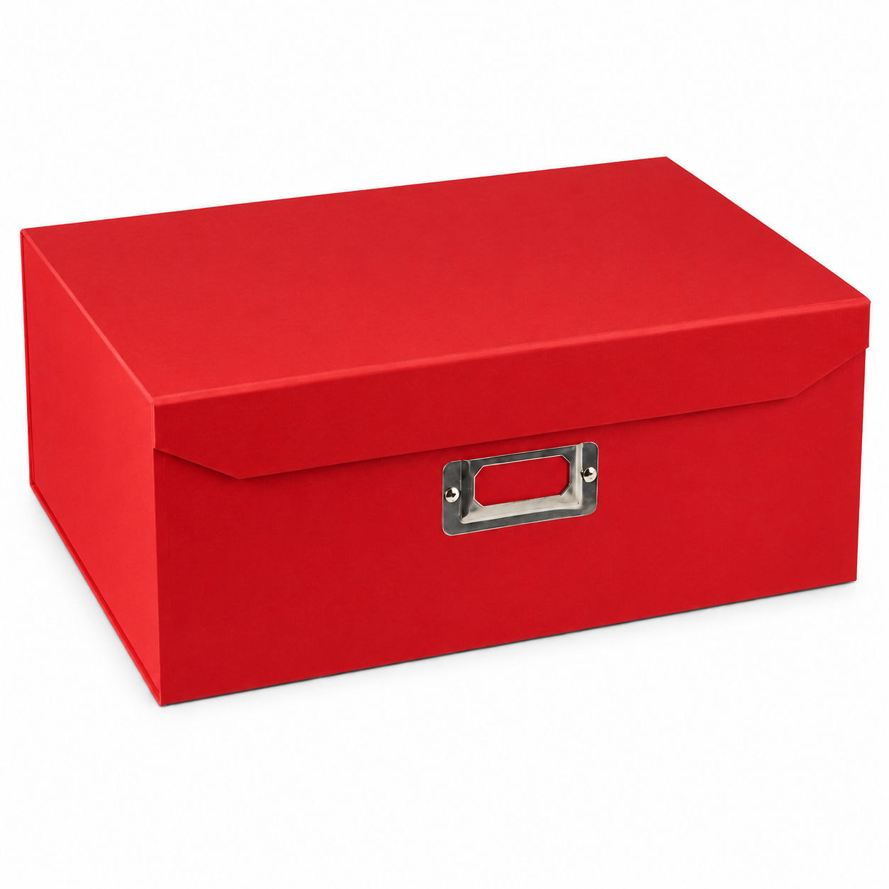 6x Italplast Eazi Fold A5 Paper Document Storage Box in Red