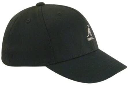 Kangol Flexfit Boys Baseball Ball Hat Kids Children Cap - Black - Kids Medium/Large