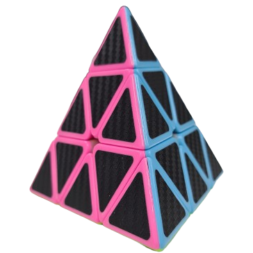 Educational Toys Pyraminx Triangle Cube Pyramid Brain Teaser Puzzle Cube