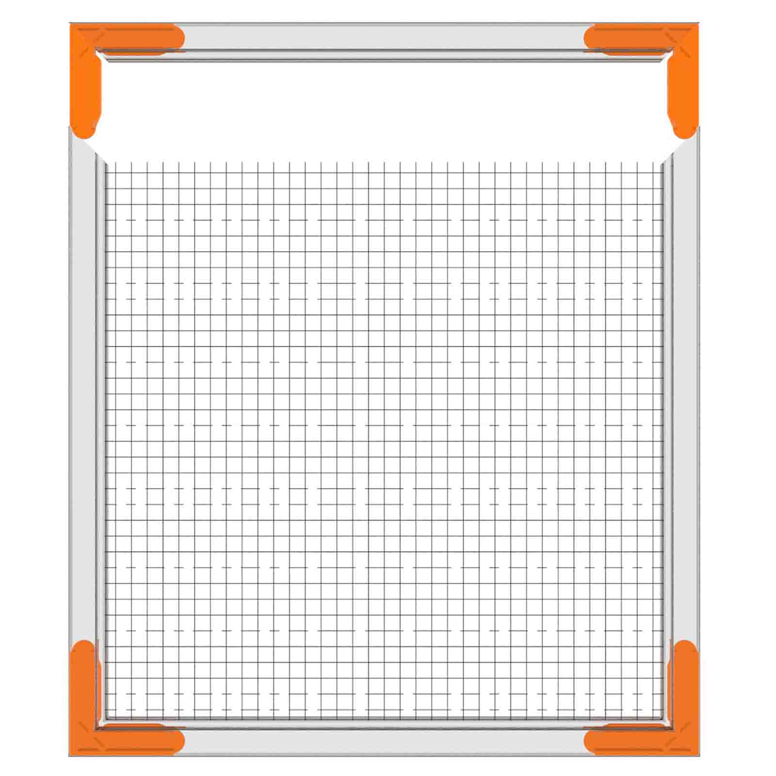 11x25mm Rolltrak Flyscreen Corner Stake (1 pack of 50) Black Plastic