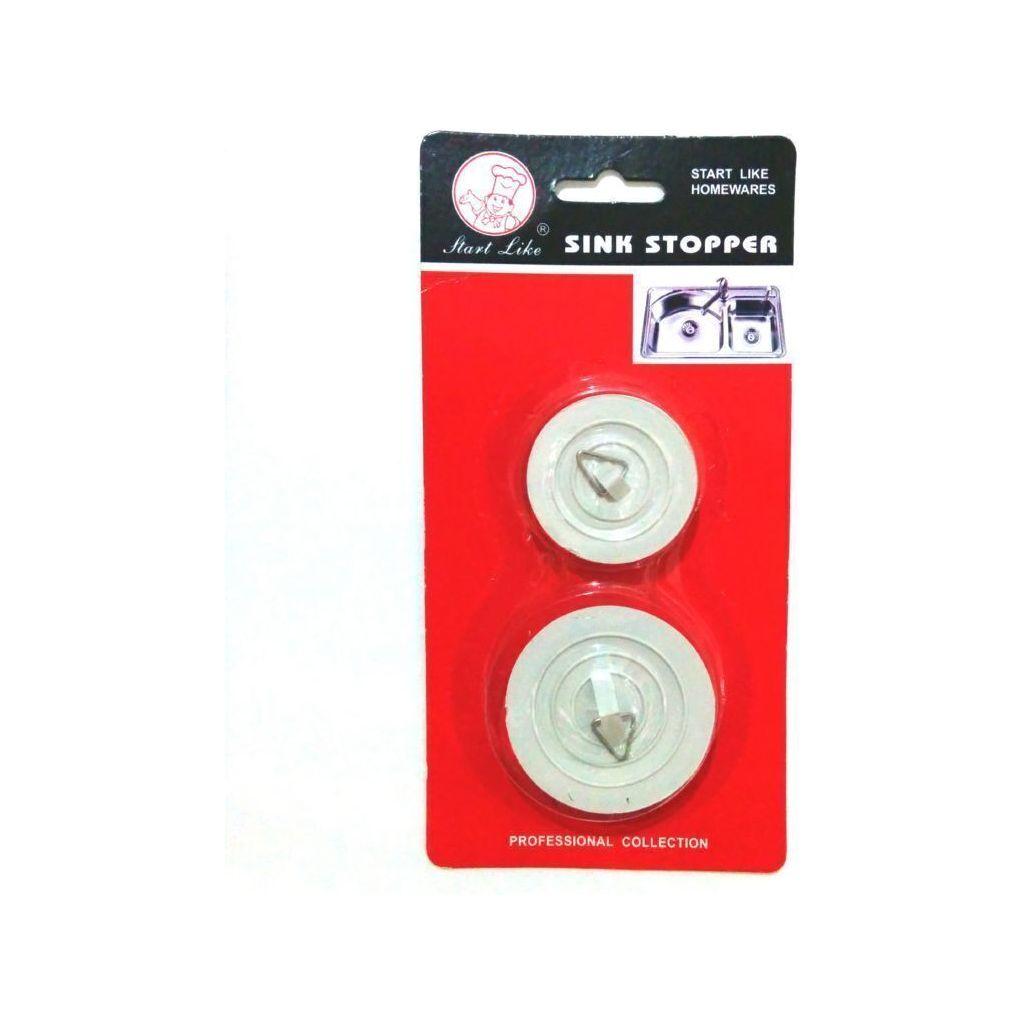 4x BATH AND SINK PLUGS Basin Bath Stopper Chrome Rubber 42mm 54mm