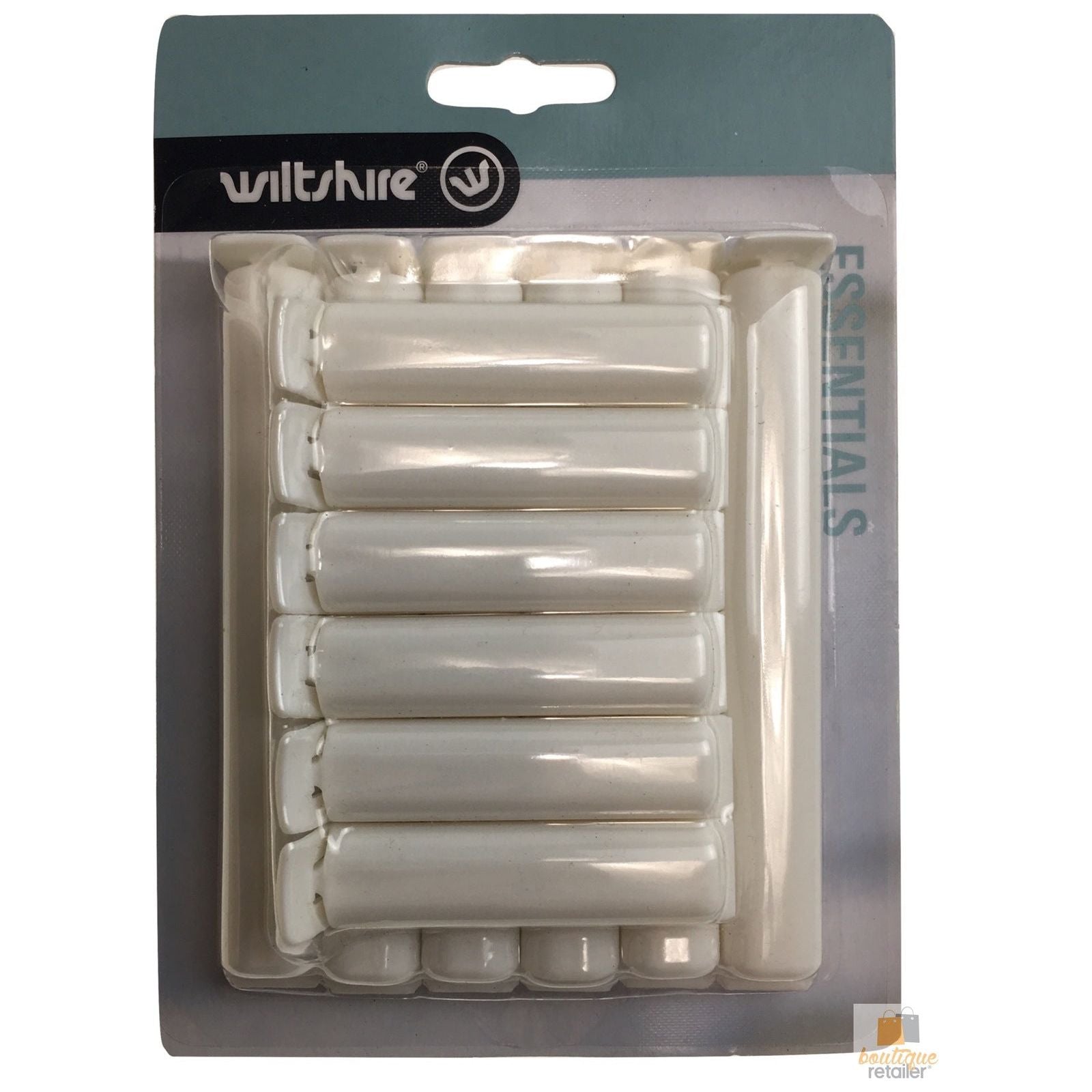 Pack of 12 WILTSHIRE BAG CLIPS Food Storage Sealing Sealer Snack Clamp W2951