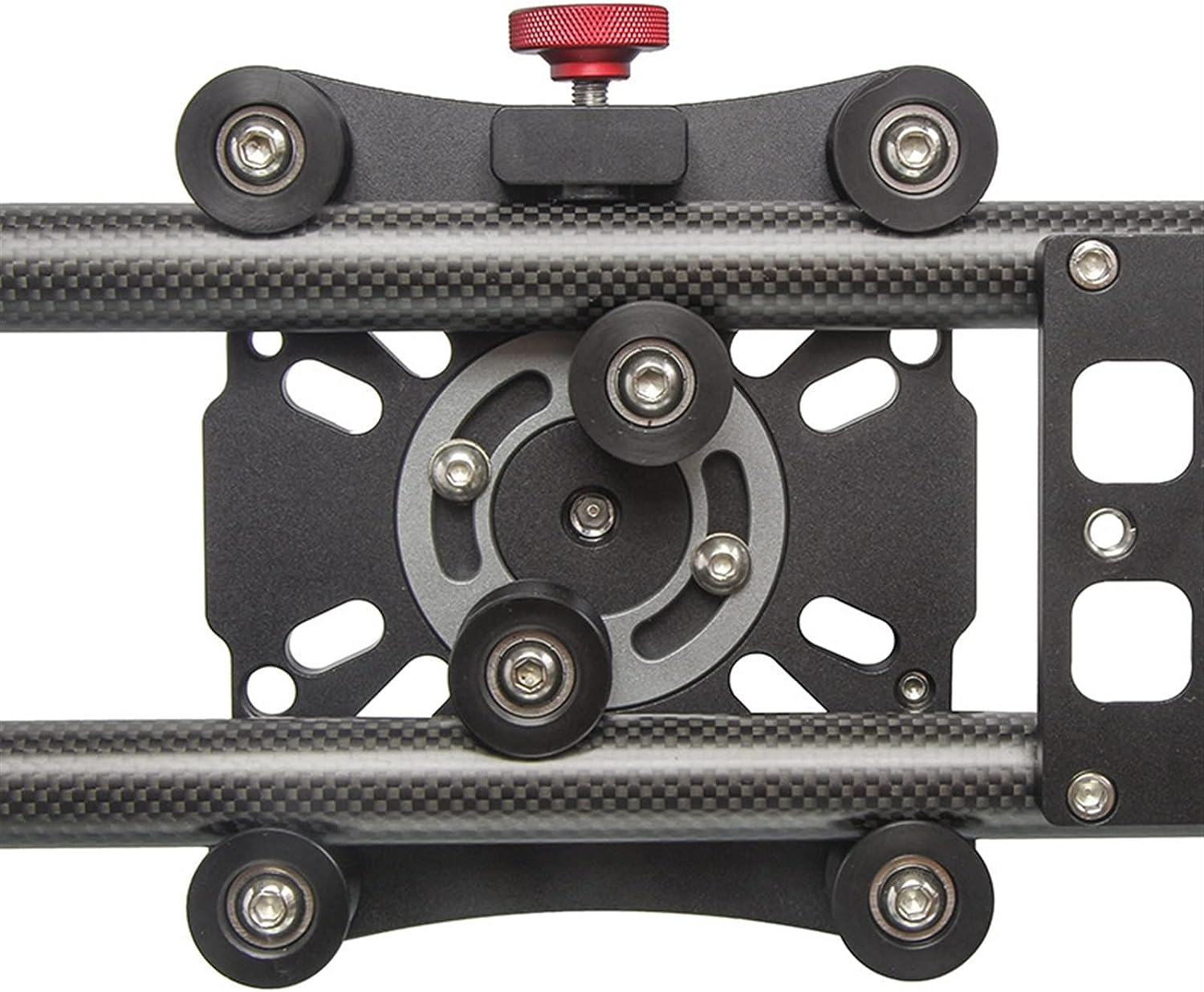 HRIDZ 80cm Professional Carbon Fiber Camera Slider Dolly Track for DSLR Video