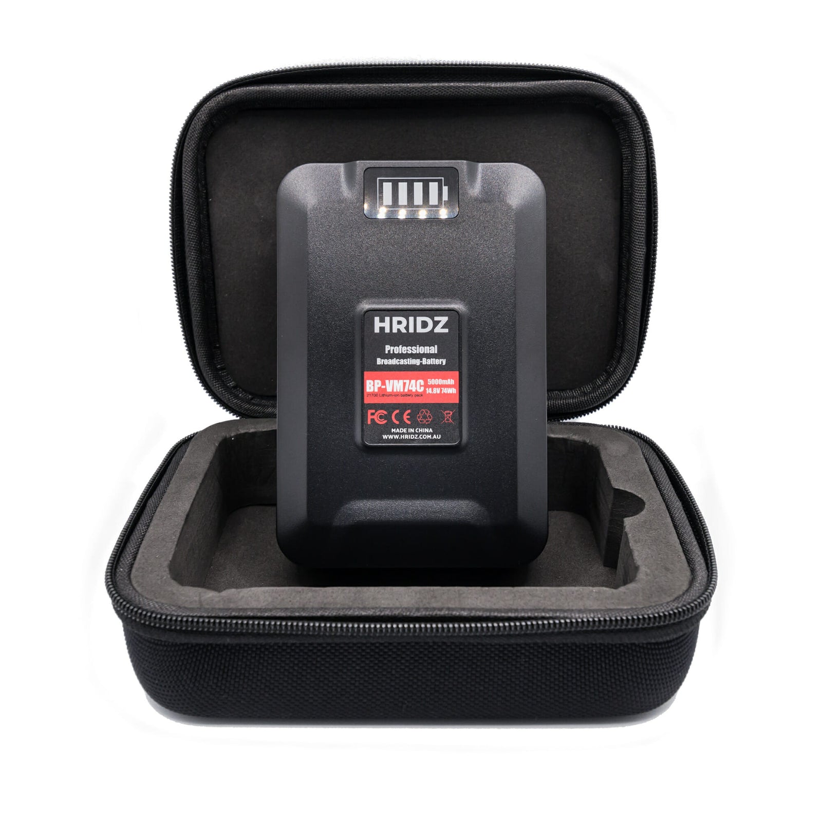 HRIDZ VM-BP74 V Lock V Mount Battery - 74Wh 14.8V 5000mAh Li-ion Battery