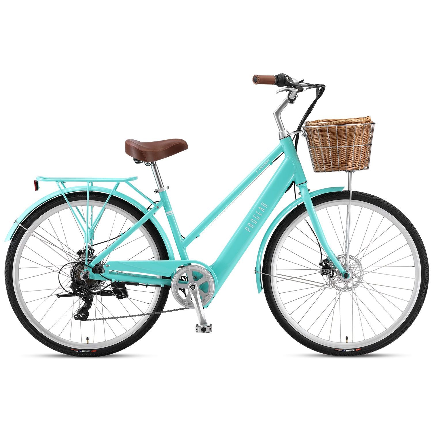 Progear E-Classique 700*17" Vintage Retro 250w Electric Bike Seaform