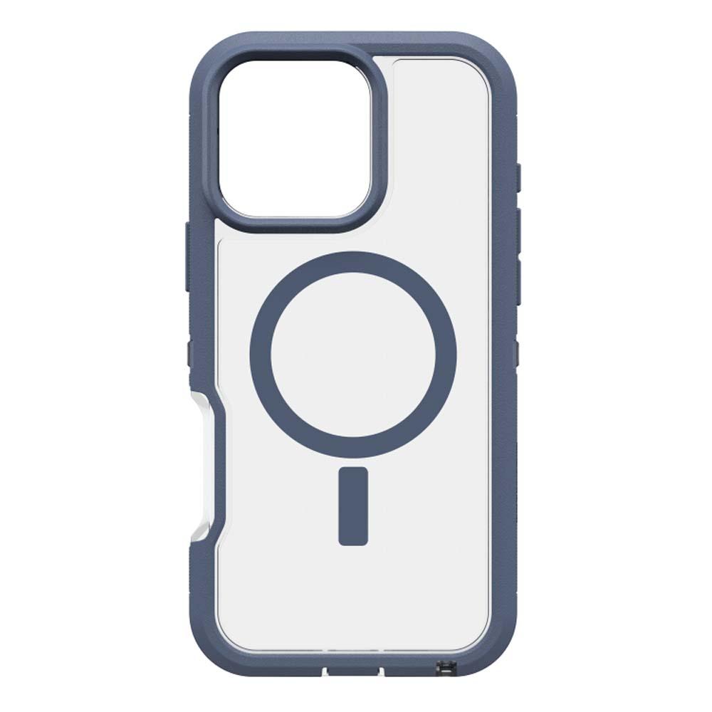 OtterBox Defender XT Clear Back Case for iPhone 16 Pro Max -Clear/Blue