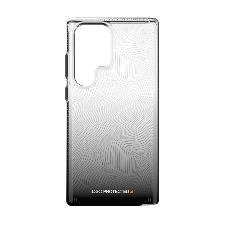 EFM Aspen Case Armour D3O Crystalex Samsung Galaxy S23 Ultra - Black Gradient
