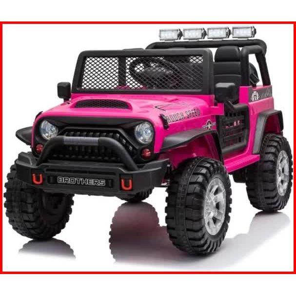 Jeep Off Road Inspired Ride On Car Kids Fairyland Adventure – Pink