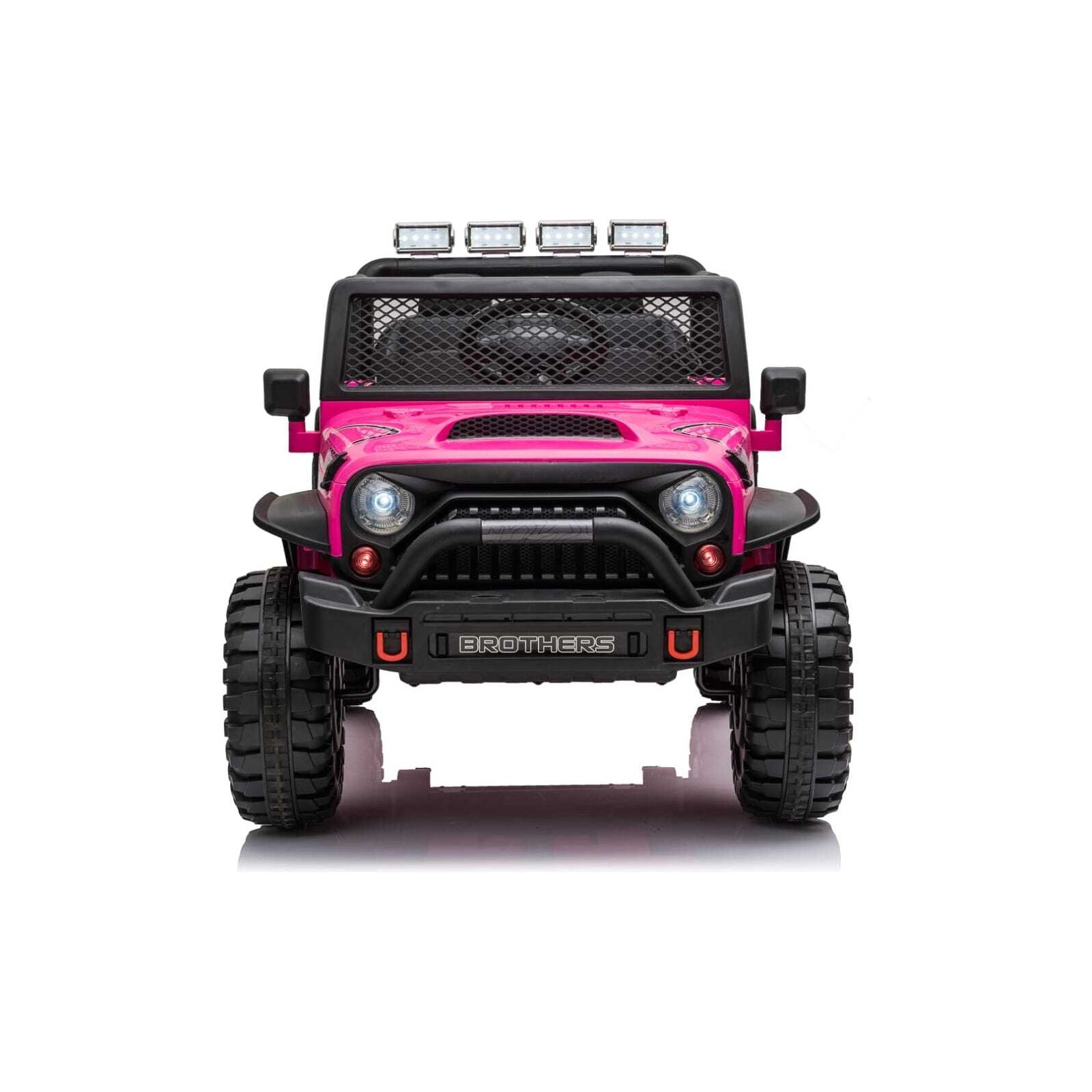 Jeep Off Road Inspired Ride On Car Kids Fairyland Adventure – Pink