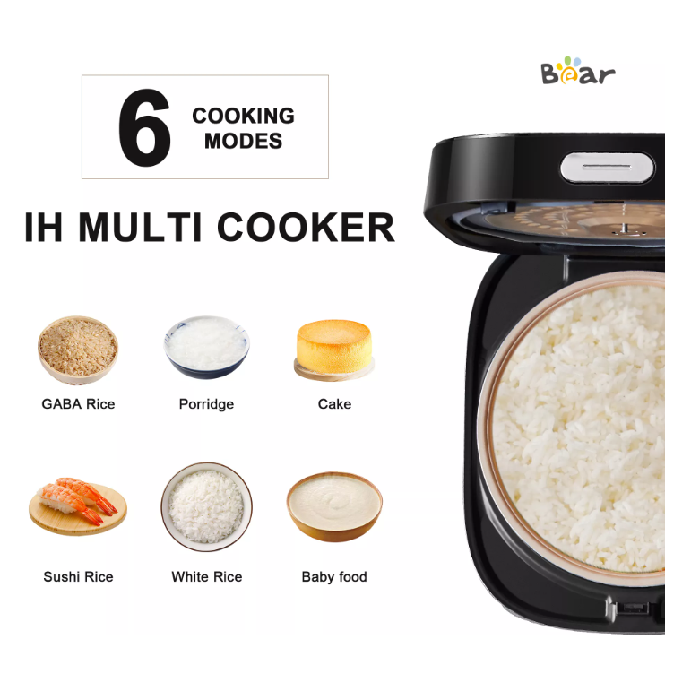 BEAR 4 Litre Intelligent Power Heating Rice Cooker DFB-Q40R5