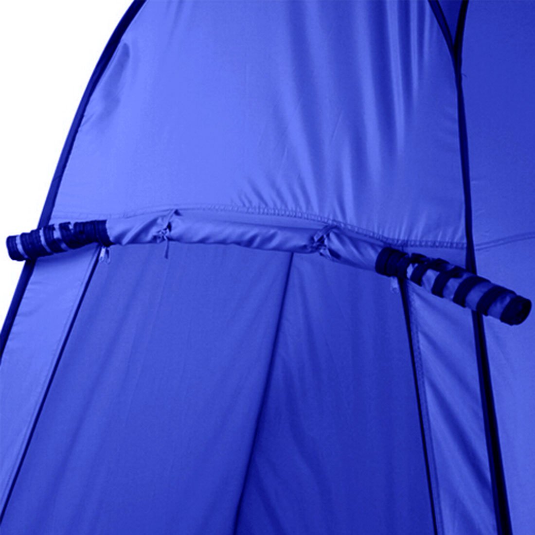 Pop Up Portable Privacy Shower room Tent &20L Outdoor Camping Water Bag Camp Set - blue