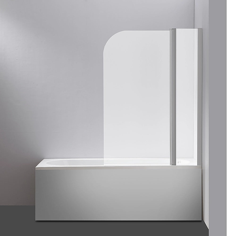 180 Degree Pivot Door 6mm Safety Glass Bath Shower Screen 1000x1400mm By Della Francesca