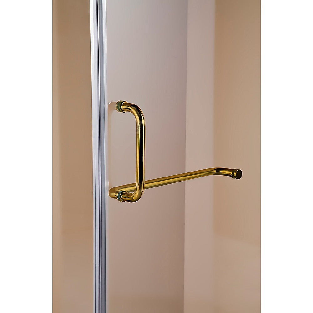 1000 x 1000mm Frameless 10mm Glass Shower Screen By Della Francesca