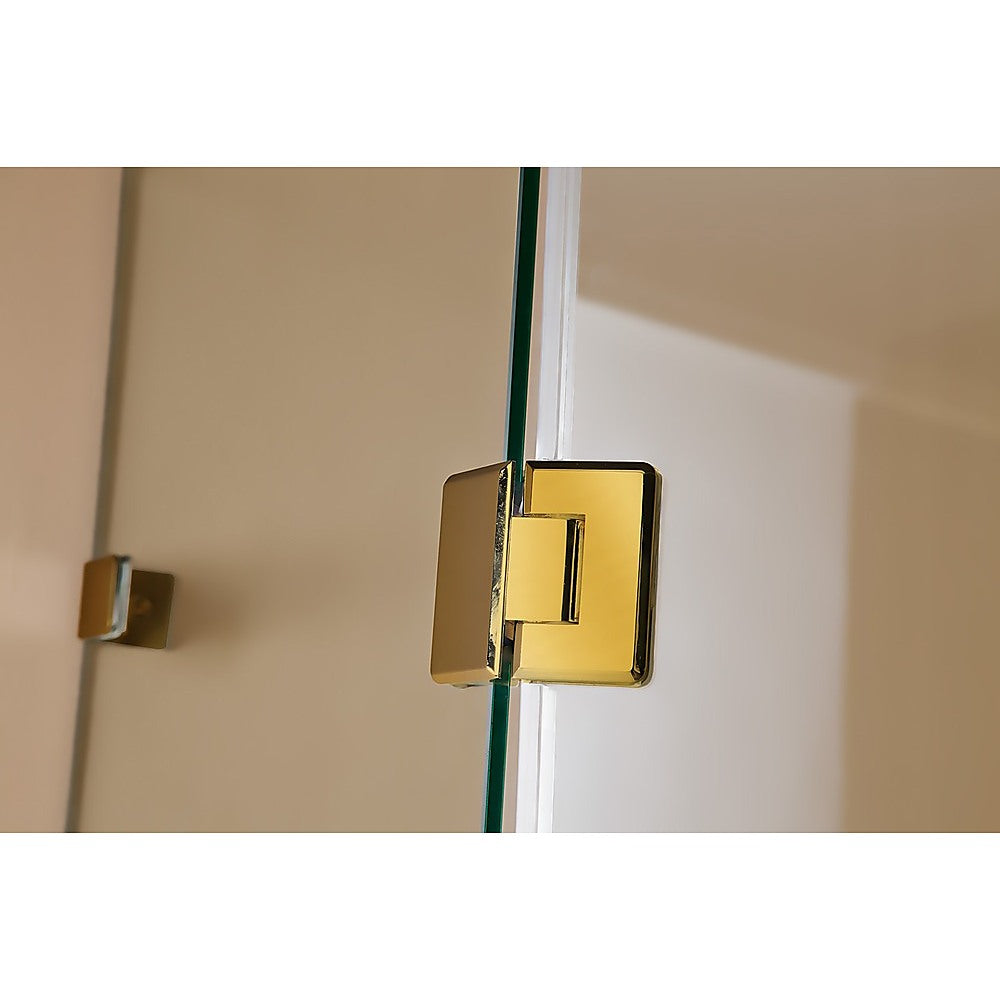 1000 x 1000mm Frameless 10mm Glass Shower Screen By Della Francesca