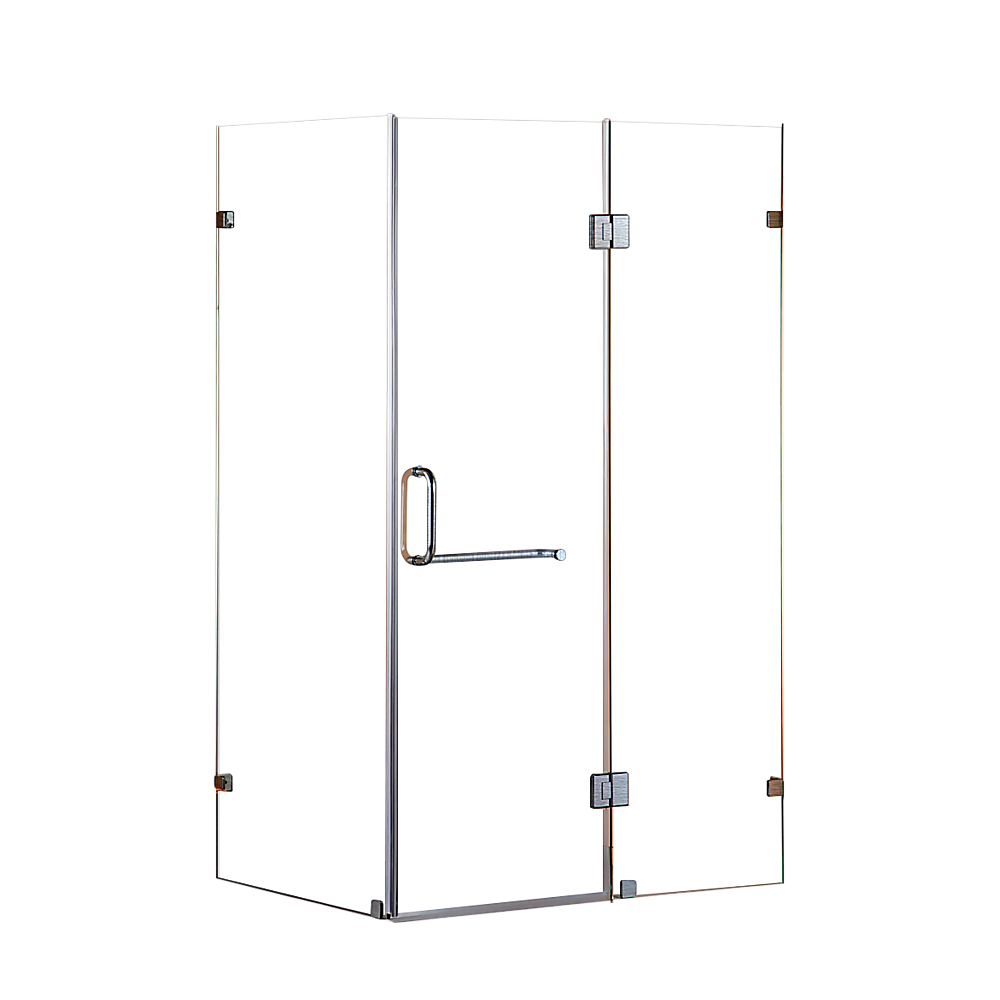 1200 x 700mm Frameless 10mm Glass Shower Screen By Della Francesca