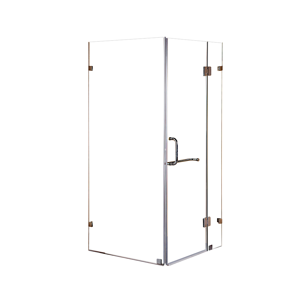 900 x 100mm Frameless 10mm Glass Shower Screen By Della Francesca