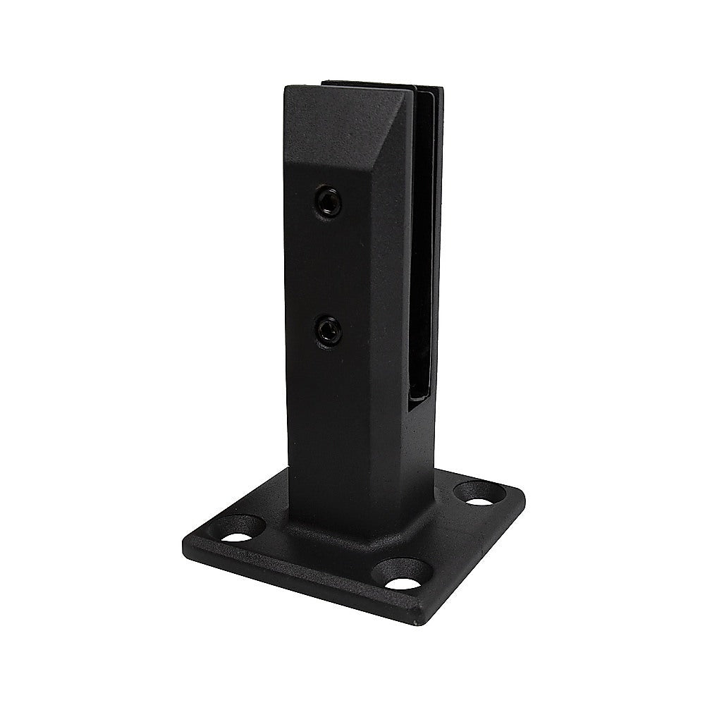 Balustrade Black Glass Clamp 304 Stainless Spigot Pool Fencing Fence