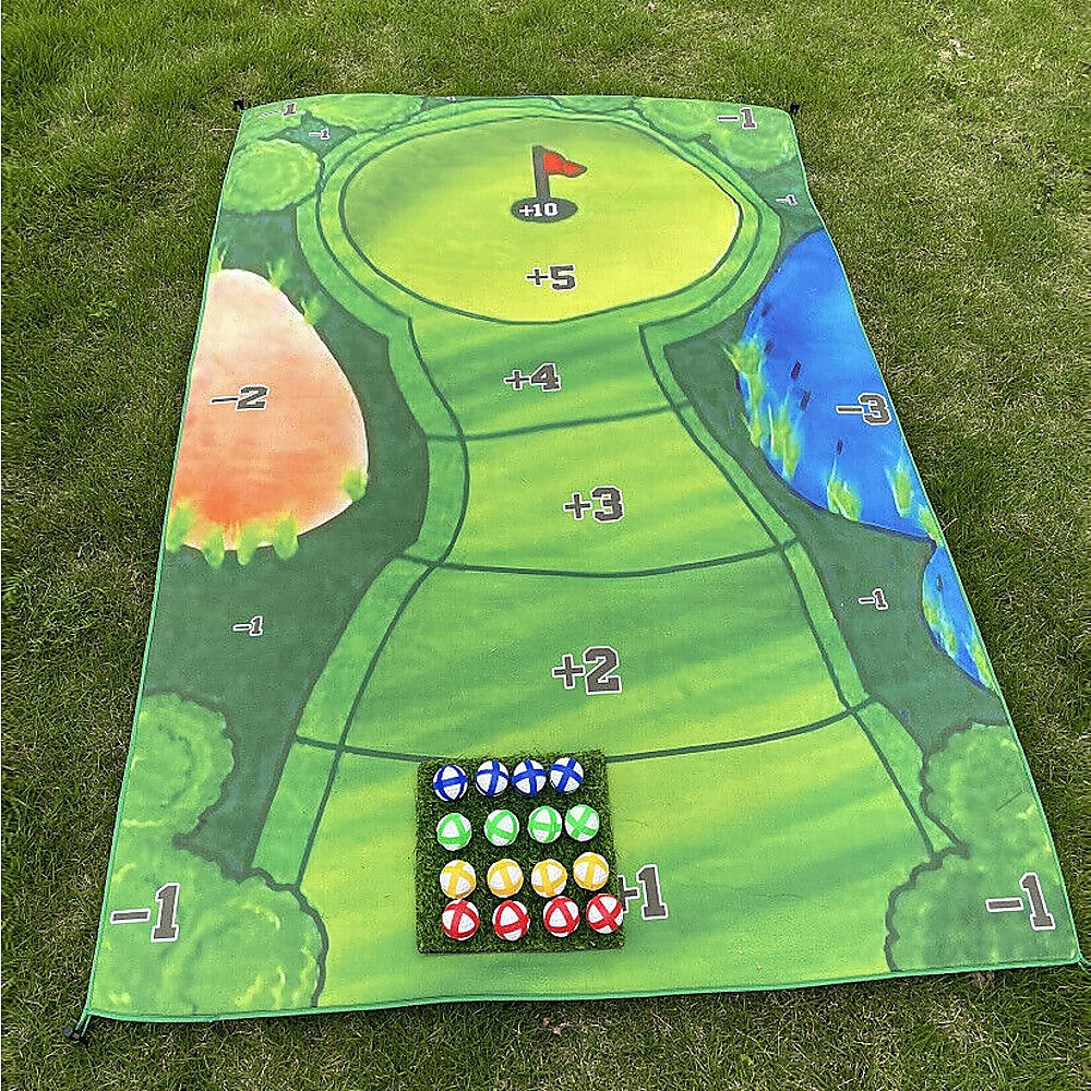 Casual Indoor Golf Putting Practice Set Golf Party Game Mats