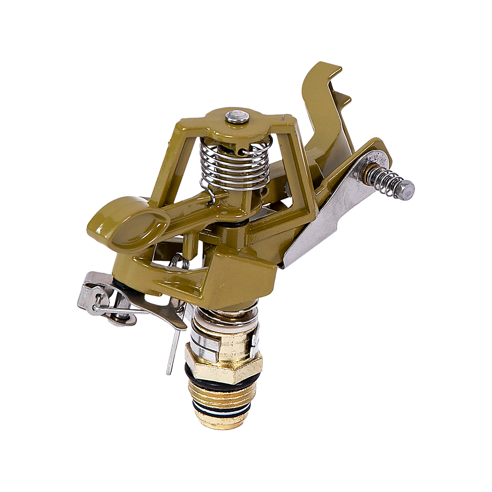 Easy to Install Irrigation Sprinkler 360 Degree Rotating Sprinkler Gun Zinc Alloy Adjustable Rocker Sprinkler