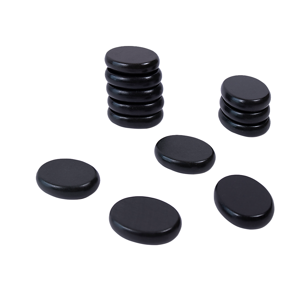 12pcs Hot Massage Stone Basalt Stones Kit Set Rock SPA Oiled Massage Tool