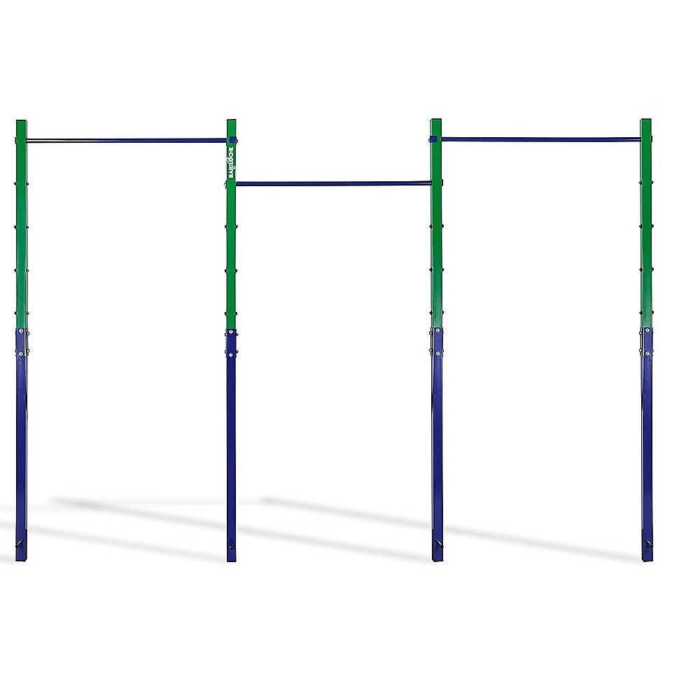 Triple Outdoor Pull-Up Bar – Height Adjustable Gymnastics & Fitness Bar