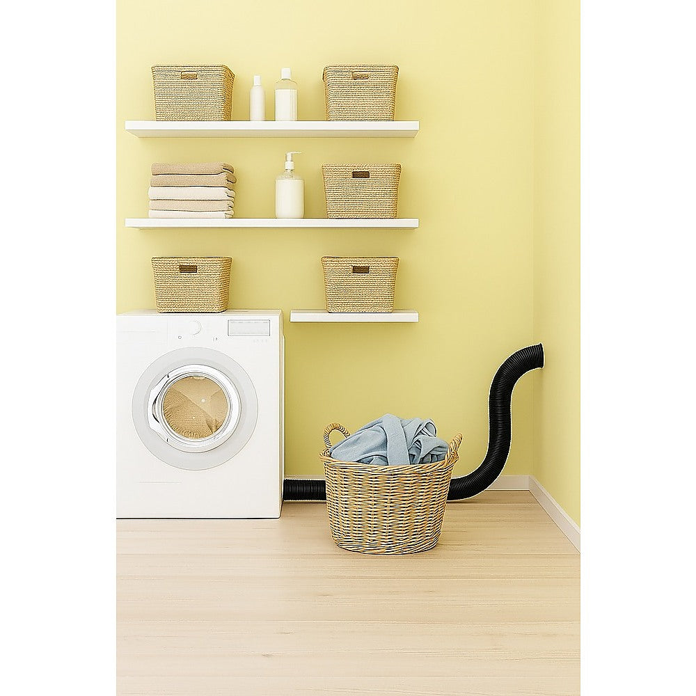 Flexible Aluminium Ducting 20.3cm x 7.6m – 4-Layer Vent Hose for HVAC & Dryers