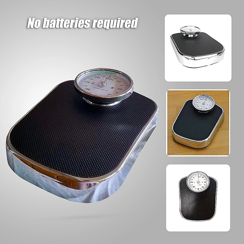 Medical Style Bathroom Scales – Large Analogue Dial, Heavy-Duty Mechanical Scale