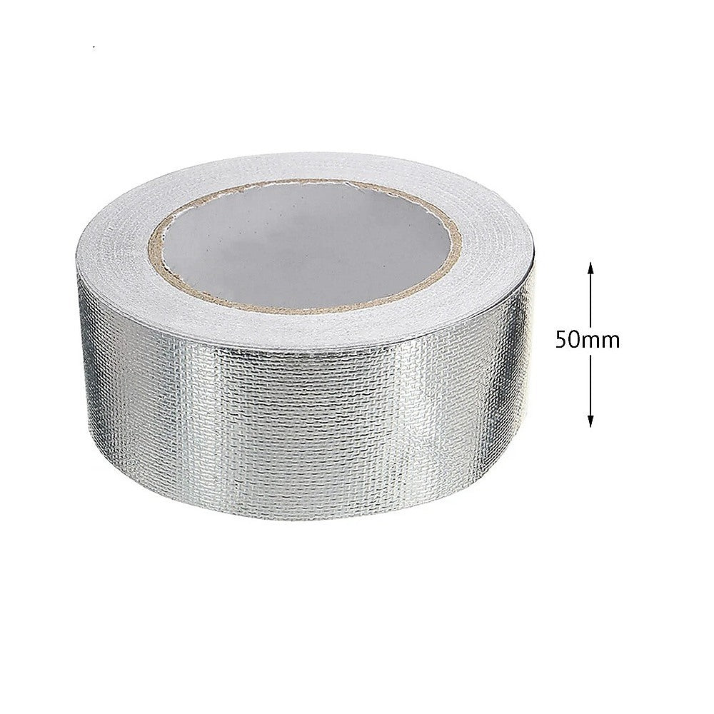 Exhaust Heat Wrap Tape 25m Aluminium – Car Pipe Insulation & Heat Shield