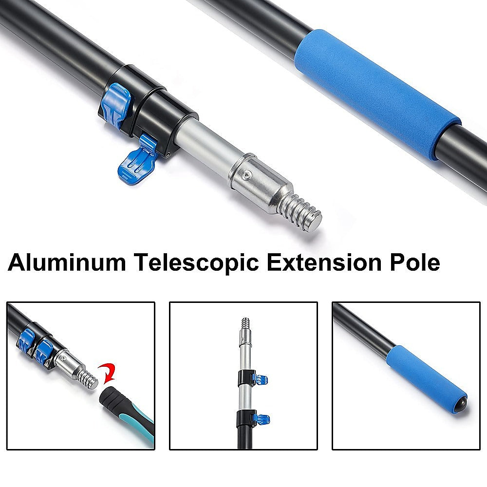 9m Extendable Ceiling Duster Kit – Heavy Duty Telescopic Pole Cleaner