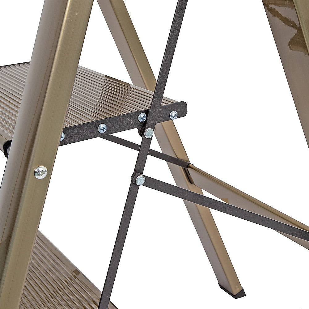 5 Step Ladder – Foldable Lightweight Aluminium with Anti-Slip Pedals