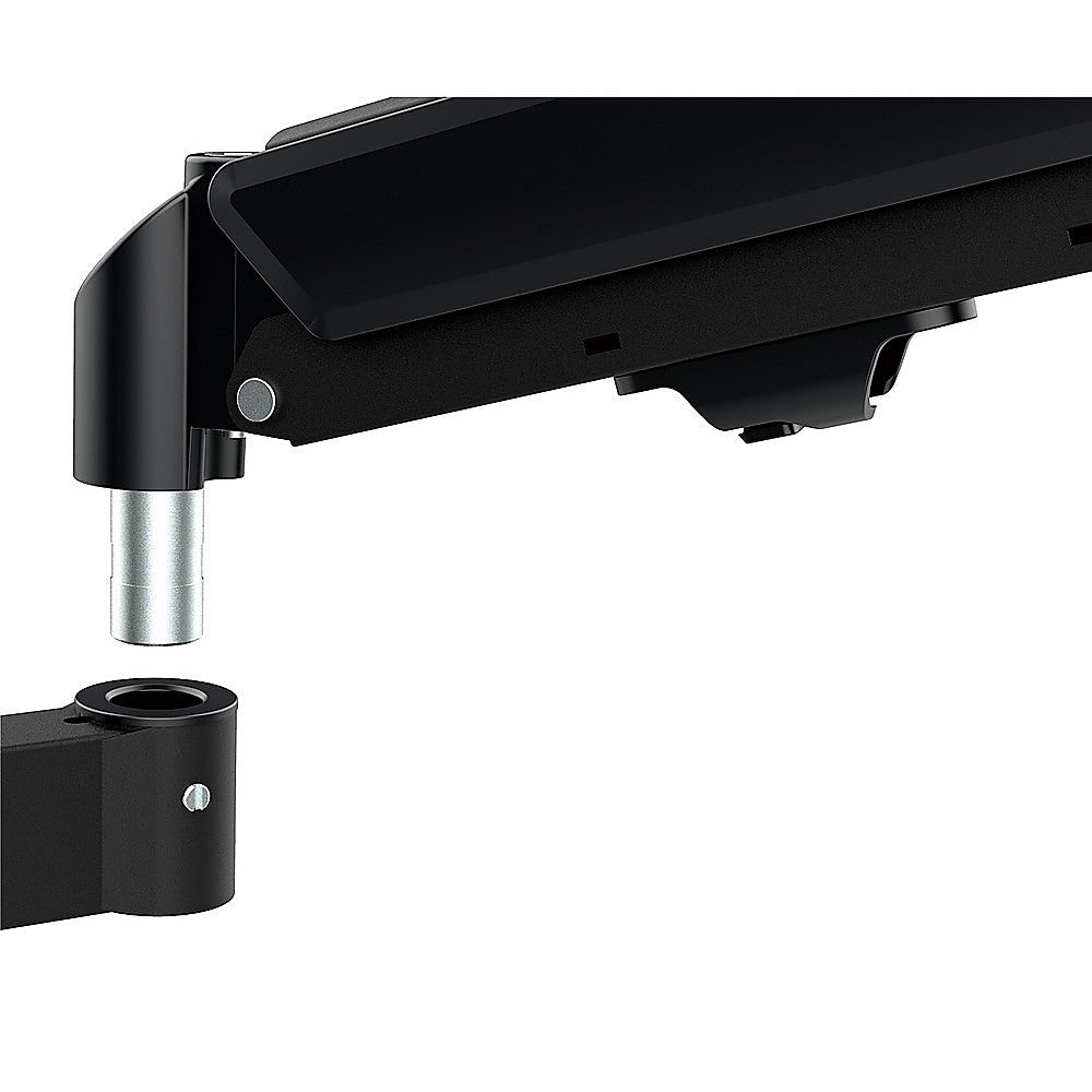 Triple Monitor Mount Stand – Desk Clamp with 3 Adjustable Arms for Multi-Screen Setup