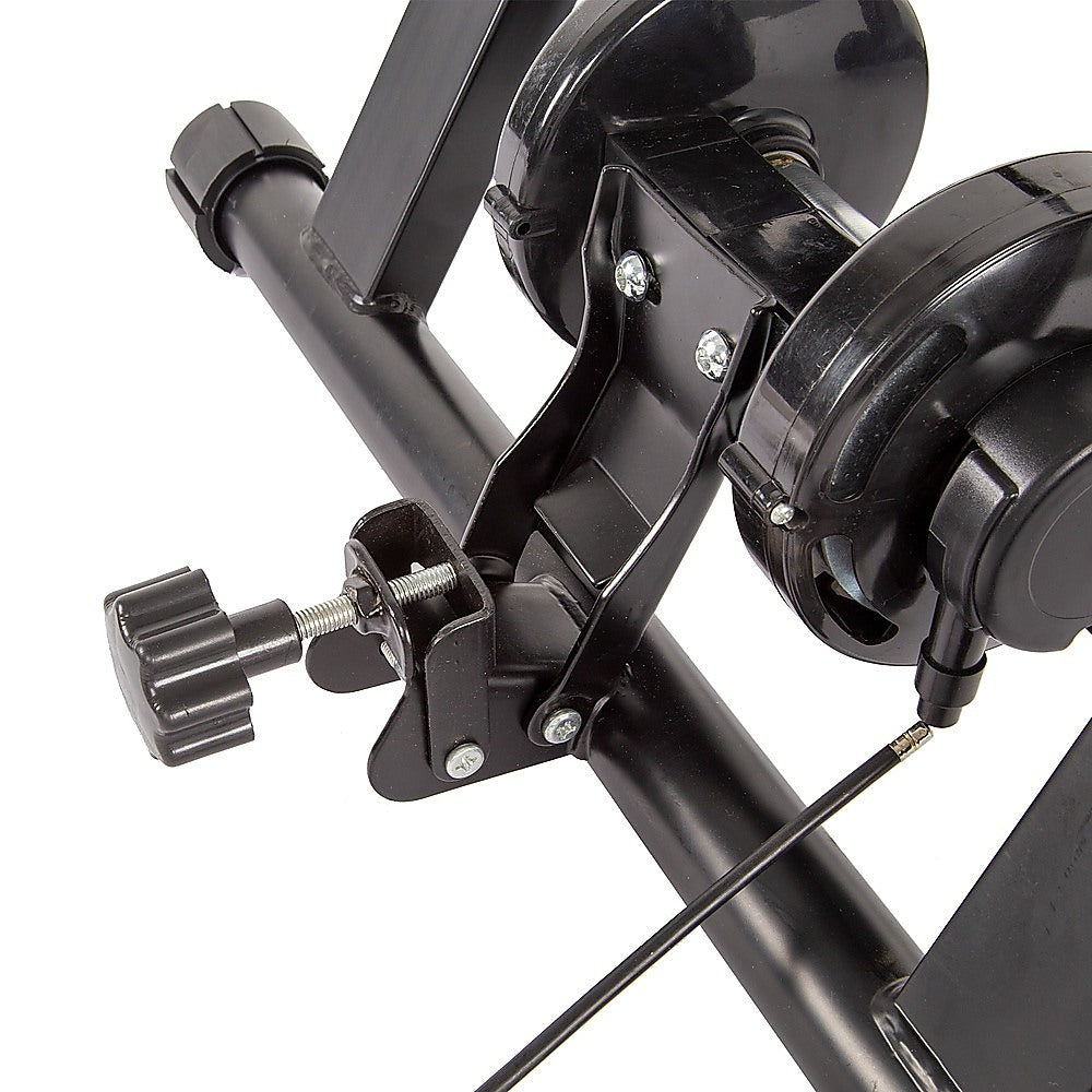 Indoor Bicycle Trainer – Magnetic Stationary Bike Stand for Home Fitness Workouts