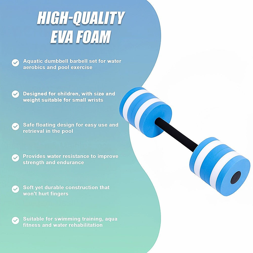 Pool Dumbbell Water Aquatic Barbell for Aerobics Fitness Training